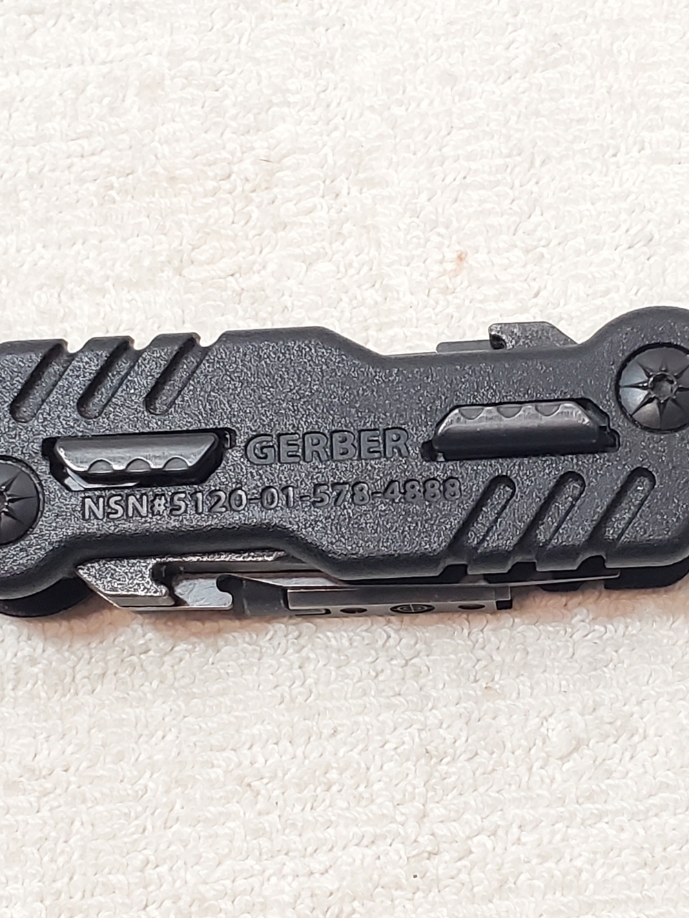 Gerber Black Multitool Short Reach Extraction Cleaning Slide Lock Buttons - Picture 13 of 13